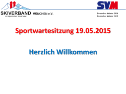 Sportwartesitzung SVM 2015-05