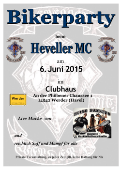6. Juni 2015 - Heveller MC Werder(Havel)
