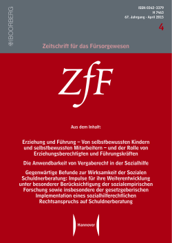 Heft 4/2015 - Richard Boorberg Verlag