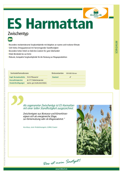 ES Harmattan - Euralis Saaten GmbH