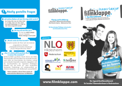 Braunschweiger Filmklappe - NiBiS WordPress Netzwerk