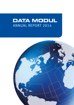 ANNUAL REPORT 2014