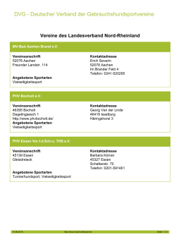 DVG - Deutscher Verband der Gebrauchshundsportvereine