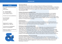 IMPRESSUM - sterr