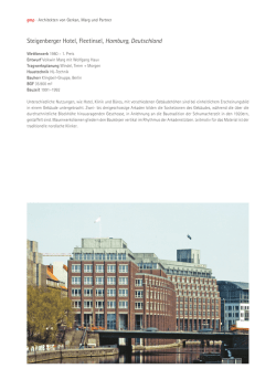 Steigenberger Hotel, Fleetinsel, Hamburg, Deutschland
