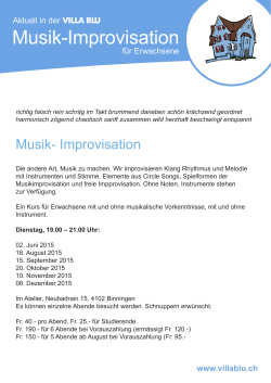 Musik-Improvisation