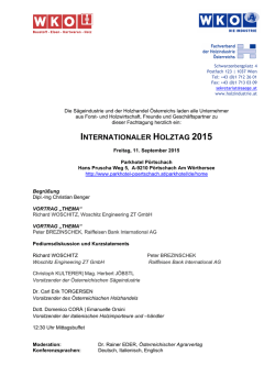Internationaler Holztag