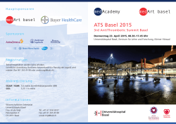 ATS Basel 2015