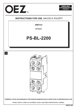 Schalter - PS-BL-2200