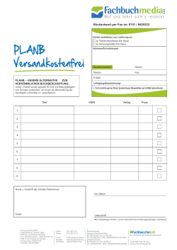 PlanB Einzeln - Fachbuchmedia GmbH