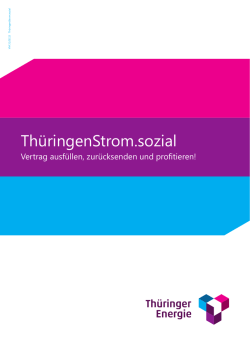 Vertrag ThüringenStrom.sozial