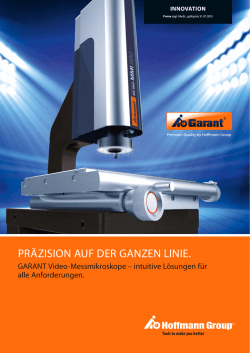 Innovation GARANT Video