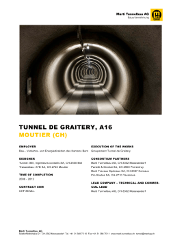 Tunnel de Graitery, A16