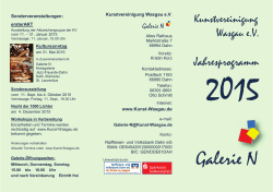 Faltblatt 2015 neu - Kunstvereinigung Wasgau e.V.