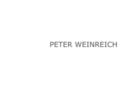 PETER WEINREICH