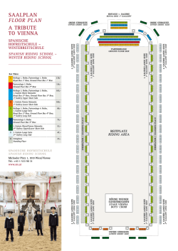 saalplan - Spanische Hofreitschule