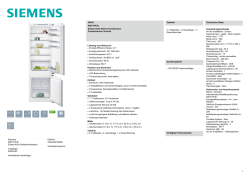 Siemens KI87VVF30 Einbau-Kühl