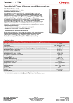 Produktdatenblatt