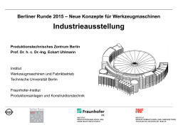 Industrieausstellung Berliner Runde 2015