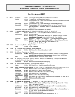 Gottesdienstordnung als PDF