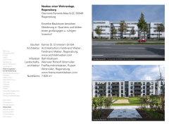 Projekt Blätter - Architekturbüro Ferdinand Weber, Regensburg