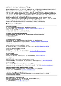 Arbeitskreis Ernährung der
