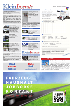 fahrzeuge haushalt jobbörse kontakt - Kleininserate in Liechtenstein