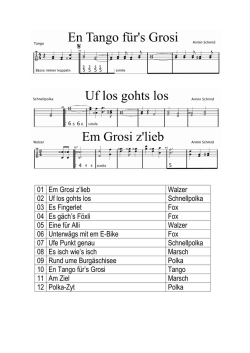 index 165/2 - Musikverlag Oswald Schaub