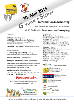 Informationsnachmittag