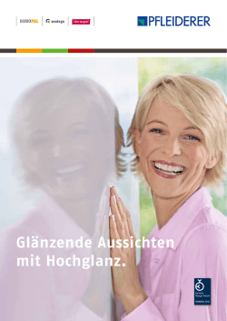 PDF Glänzende Aussichten mit Hochglanz - ais