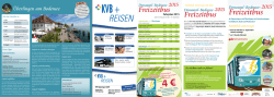 Flyer & Fahrplan 2015