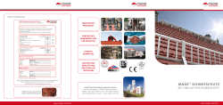 Zur Broschüre - MAGE Roof & Building Components