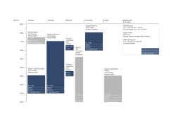 Semesterwochenplan SS 2015