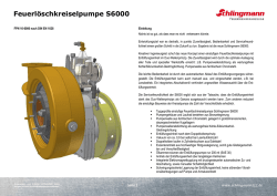 Feuerl&ouml;schkreiselpumpe S6000