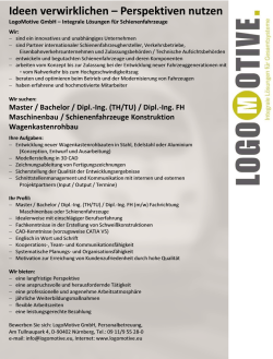 Ideen verwirklichen &ndash; Perspektiven nutzen