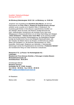 Infos - Freundeskreis Kulturspeicher