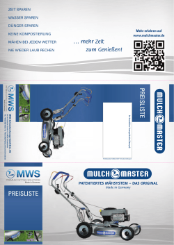 Preisliste DE 2015 - MWS Schneidwerkzeuge GmbH & Co. KG