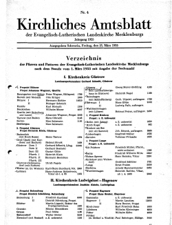 Kirchliches Amtsblatt