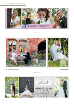 Hochzeitsfotografie Anne Breuhahn Fotografie & Grafikdesign