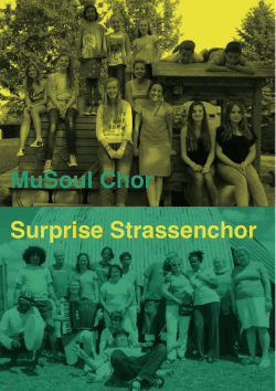 MuSoul Chor Surprise Strassenchor