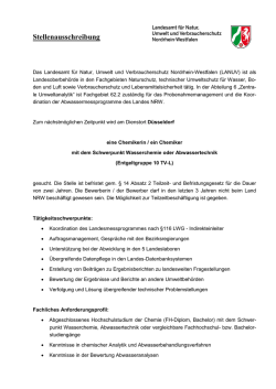 eine Chemikerin / einen Chemiker mit dem