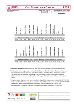 Horario actual Descargar pdf