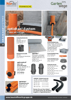 Drainagesysteme - Hackel Baustoffe