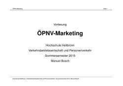 ÖPNV-Marketing - manuelbosch.net