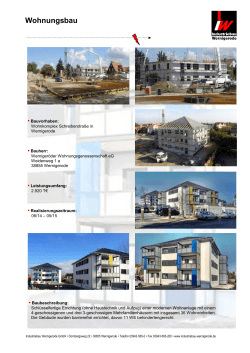 Wohnungsbau - Industriebau Wernigerode GmbH