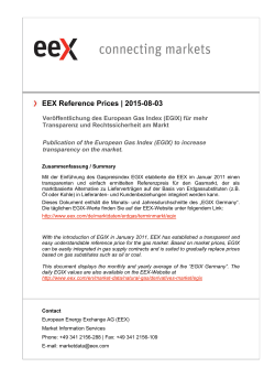 EEX Reference Prices | 2015-06-01