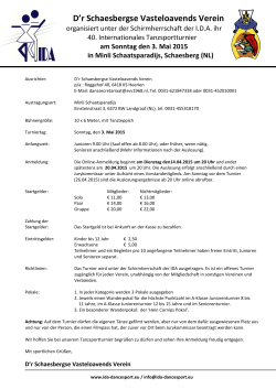 D`r Schaesbergse Vasteloavends Verein - IDA
