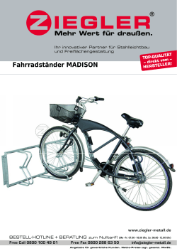 Fahrradständer MADISON