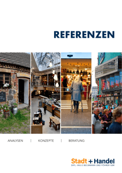 REFERENZEN - Stadt + Handel