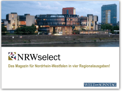 NRWselect - Axel Springer MediaPilot